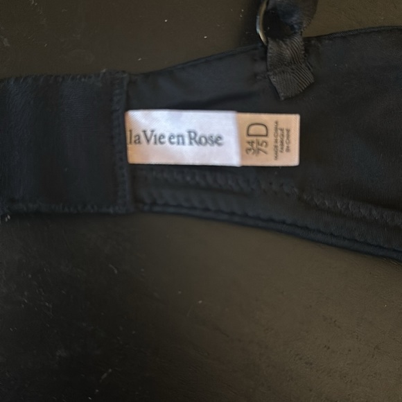 Body Rose black bra - Picture 3 of 4